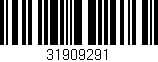 Código de barras (EAN, GTIN, SKU, ISBN): '31909291'