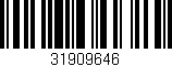 Código de barras (EAN, GTIN, SKU, ISBN): '31909646'