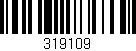 Código de barras (EAN, GTIN, SKU, ISBN): '319109'