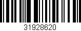 Código de barras (EAN, GTIN, SKU, ISBN): '31928620'