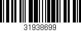 Código de barras (EAN, GTIN, SKU, ISBN): '31938699'