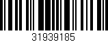 Código de barras (EAN, GTIN, SKU, ISBN): '31939185'