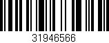 Código de barras (EAN, GTIN, SKU, ISBN): '31946566'