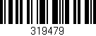Código de barras (EAN, GTIN, SKU, ISBN): '319479'