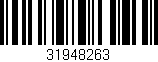 Código de barras (EAN, GTIN, SKU, ISBN): '31948263'
