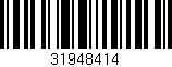 Código de barras (EAN, GTIN, SKU, ISBN): '31948414'