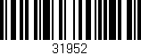 Código de barras (EAN, GTIN, SKU, ISBN): '31952'