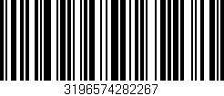 Código de barras (EAN, GTIN, SKU, ISBN): '3196574282267'