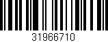 Código de barras (EAN, GTIN, SKU, ISBN): '31966710'