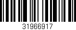 Código de barras (EAN, GTIN, SKU, ISBN): '31966917'