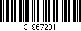 Código de barras (EAN, GTIN, SKU, ISBN): '31967231'