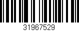 Código de barras (EAN, GTIN, SKU, ISBN): '31967529'