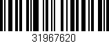 Código de barras (EAN, GTIN, SKU, ISBN): '31967620'