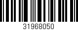 Código de barras (EAN, GTIN, SKU, ISBN): '31968050'