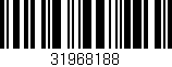 Código de barras (EAN, GTIN, SKU, ISBN): '31968188'