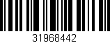 Código de barras (EAN, GTIN, SKU, ISBN): '31968442'