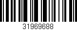 Código de barras (EAN, GTIN, SKU, ISBN): '31969688'