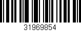 Código de barras (EAN, GTIN, SKU, ISBN): '31969854'