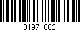 Código de barras (EAN, GTIN, SKU, ISBN): '31971082'