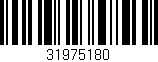 Código de barras (EAN, GTIN, SKU, ISBN): '31975180'