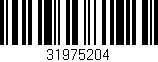 Código de barras (EAN, GTIN, SKU, ISBN): '31975204'