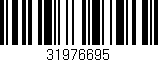Código de barras (EAN, GTIN, SKU, ISBN): '31976695'