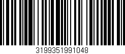 Código de barras (EAN, GTIN, SKU, ISBN): '3199351991048'