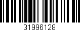 Código de barras (EAN, GTIN, SKU, ISBN): '31996128'