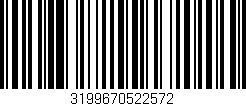 Código de barras (EAN, GTIN, SKU, ISBN): '3199670522572'