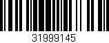Código de barras (EAN, GTIN, SKU, ISBN): '31999145'