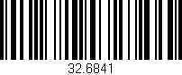 Código de barras (EAN, GTIN, SKU, ISBN): '32.6841'