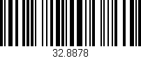 Código de barras (EAN, GTIN, SKU, ISBN): '32.8878'