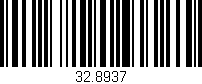 Código de barras (EAN, GTIN, SKU, ISBN): '32.8937'
