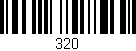 Código de barras (EAN, GTIN, SKU, ISBN): '320'