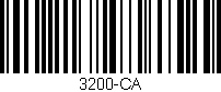 Código de barras (EAN, GTIN, SKU, ISBN): '3200-CA'