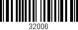 Código de barras (EAN, GTIN, SKU, ISBN): '32006'