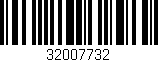 Código de barras (EAN, GTIN, SKU, ISBN): '32007732'