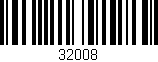 Código de barras (EAN, GTIN, SKU, ISBN): '32008'