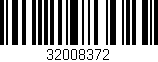Código de barras (EAN, GTIN, SKU, ISBN): '32008372'