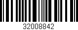 Código de barras (EAN, GTIN, SKU, ISBN): '32008842'