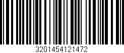 Código de barras (EAN, GTIN, SKU, ISBN): '3201454121472'