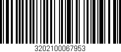 Código de barras (EAN, GTIN, SKU, ISBN): '3202100067953'