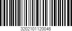 Código de barras (EAN, GTIN, SKU, ISBN): '3202101120046'