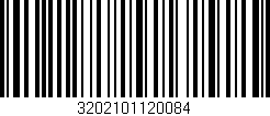 Código de barras (EAN, GTIN, SKU, ISBN): '3202101120084'