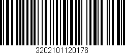 Código de barras (EAN, GTIN, SKU, ISBN): '3202101120176'