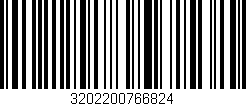 Código de barras (EAN, GTIN, SKU, ISBN): '3202200766824'