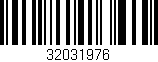 Código de barras (EAN, GTIN, SKU, ISBN): '32031976'