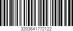 Código de barras (EAN, GTIN, SKU, ISBN): '3203641772122'
