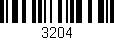 Código de barras (EAN, GTIN, SKU, ISBN): '3204'