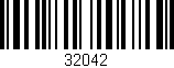 Código de barras (EAN, GTIN, SKU, ISBN): '32042'